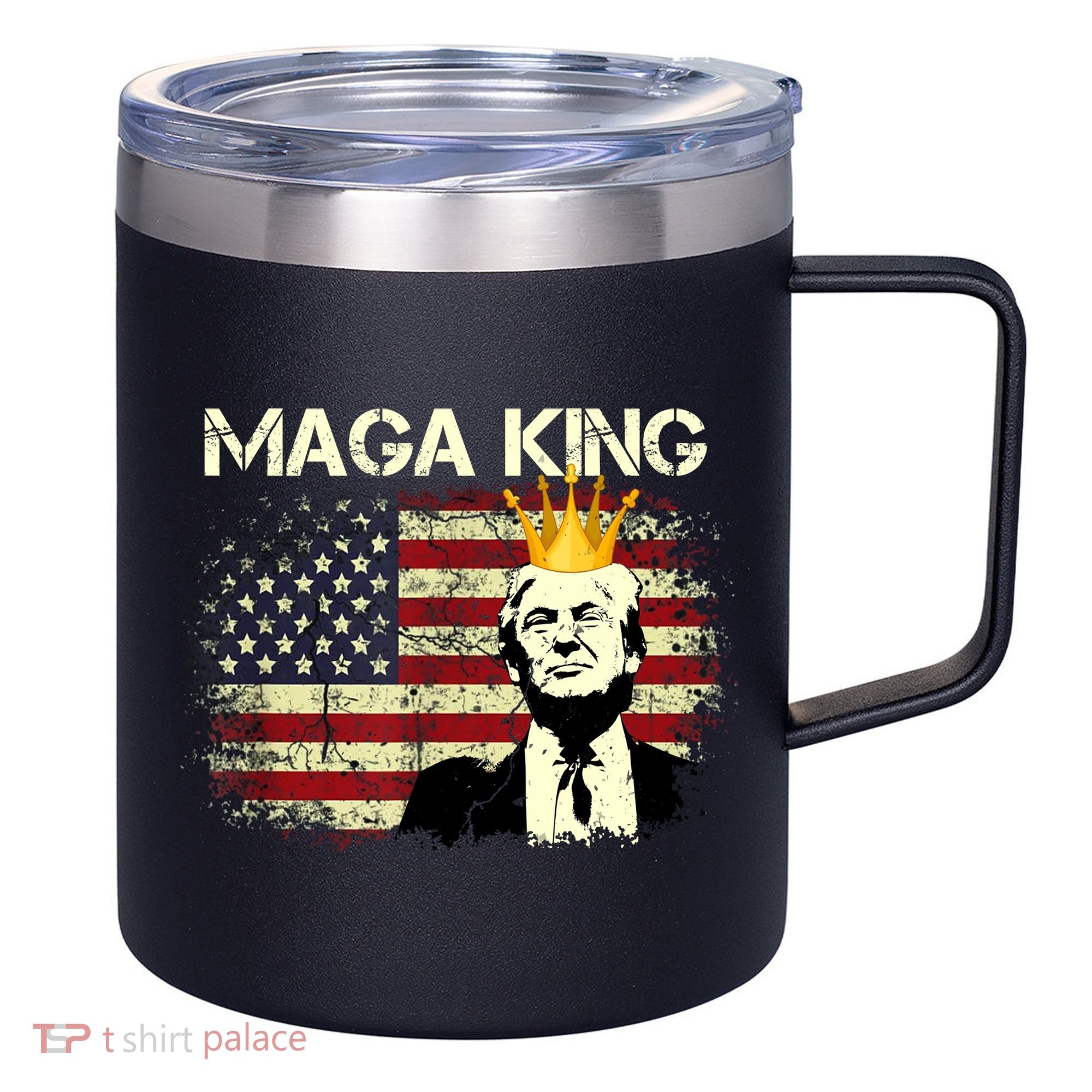 Ultra MAGA Conservative Donald Trump 12oz Stainless Steel Coffee Mug