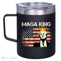 Ultra MAGA Conservative Donald Trump 12oz Stainless Steel Coffee Mug thumb 2