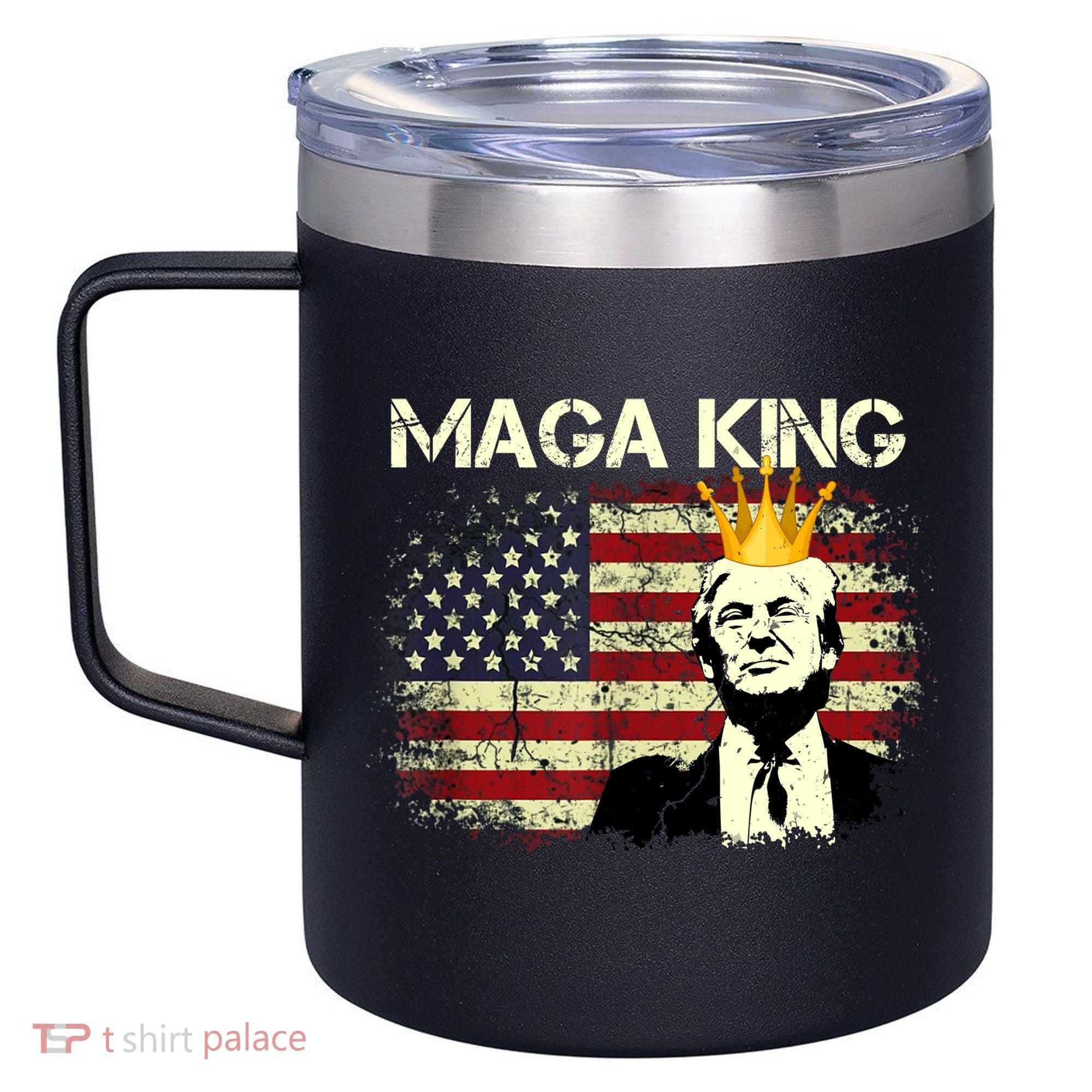 Ultra MAGA Conservative Donald Trump 12oz Stainless Steel Coffee Mug