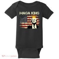Ultra MAGA Conservative Donald Trump Baby Bodysuit thumb 0