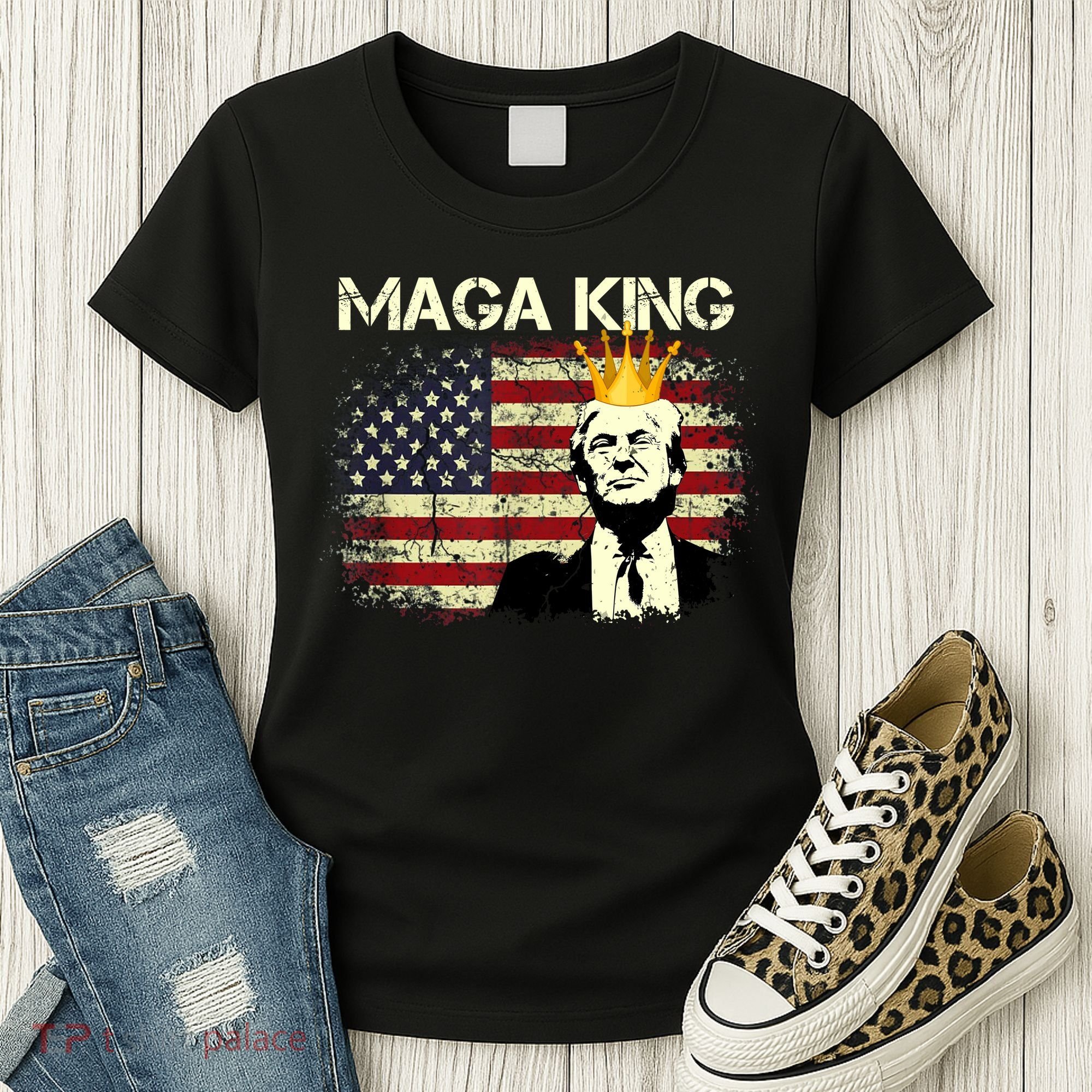 Ultra MAGA Conservative Donald Trump Women's T-Shirt