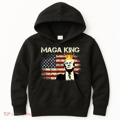 Ultra MAGA Conservative Donald Trump Kids Hoodie