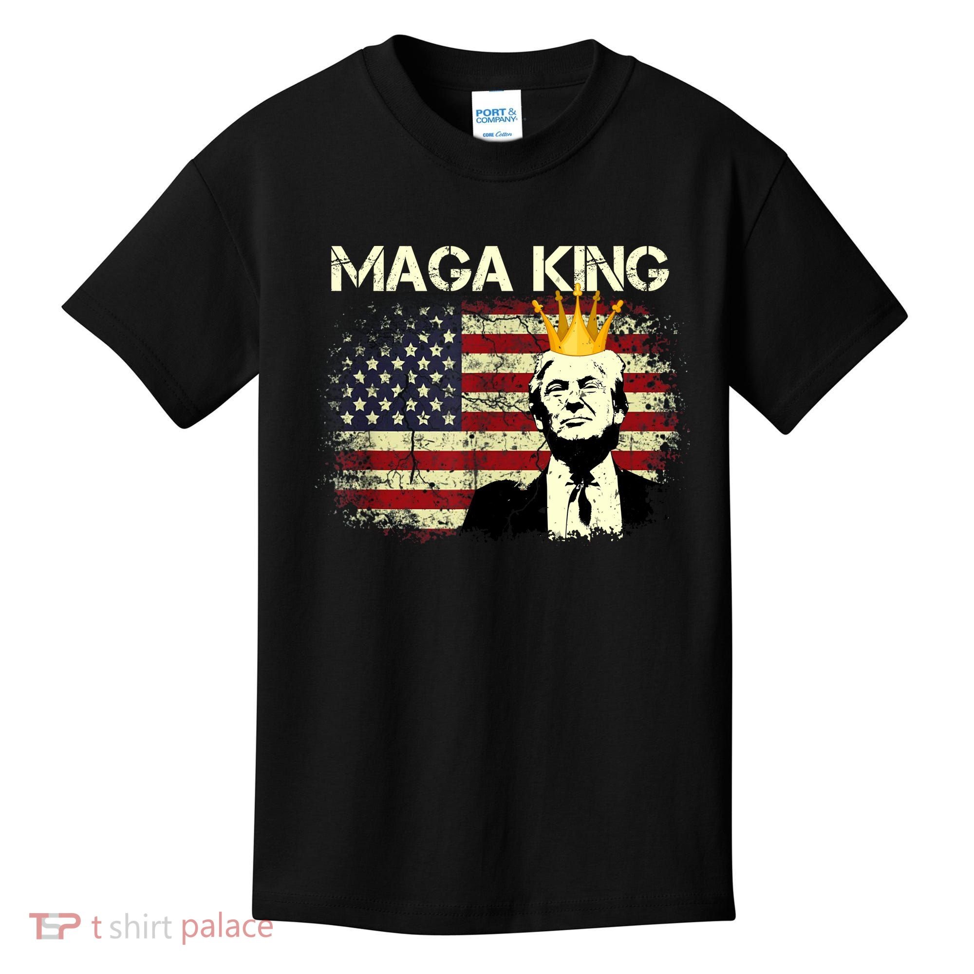 Ultra MAGA Conservative Donald Trump Kids T-Shirt