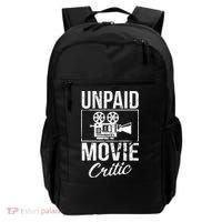 Unpaid Movie Critic Backpack thumb 0