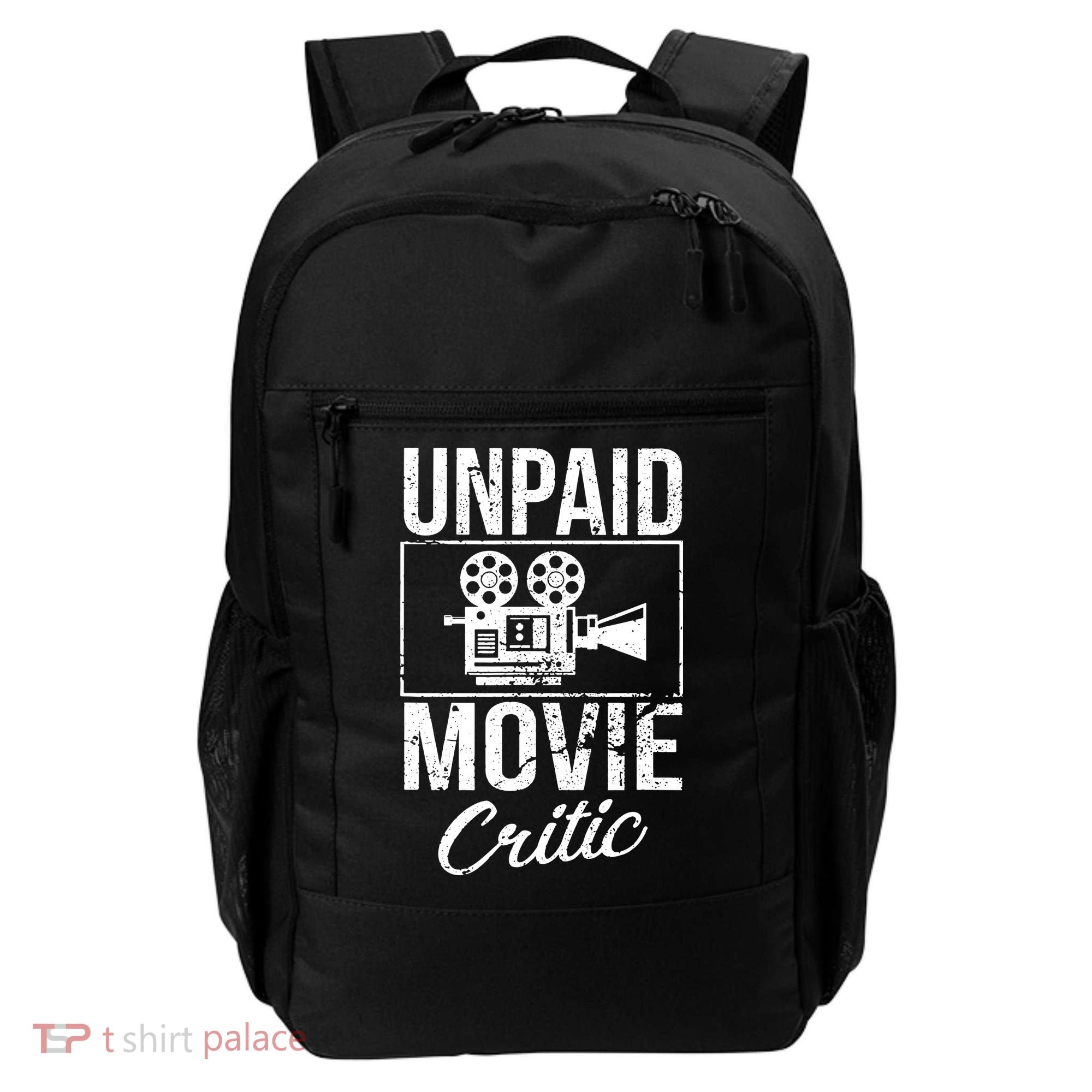 Unpaid Movie Critic Backpack