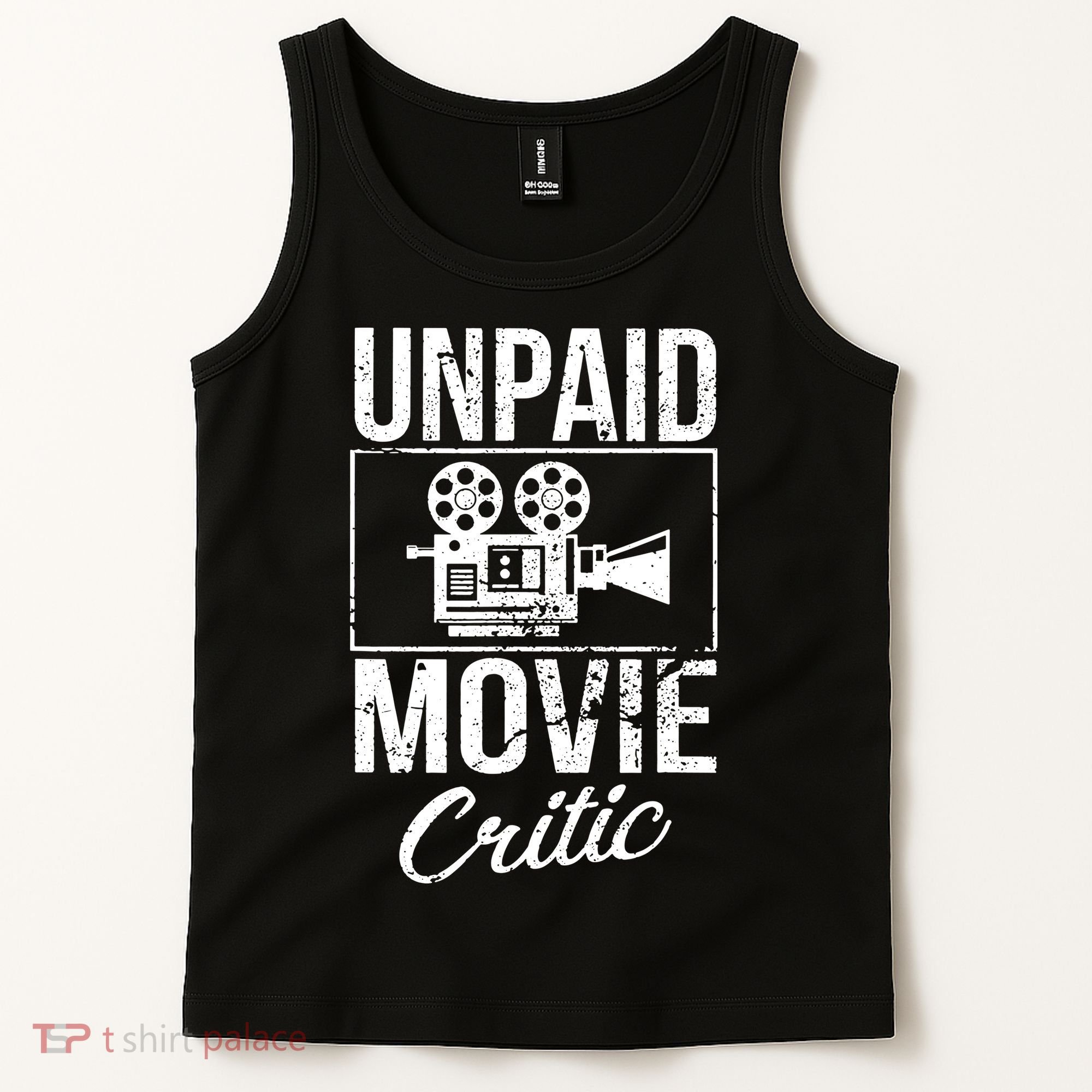 Unpaid Movie Critic Tank Top