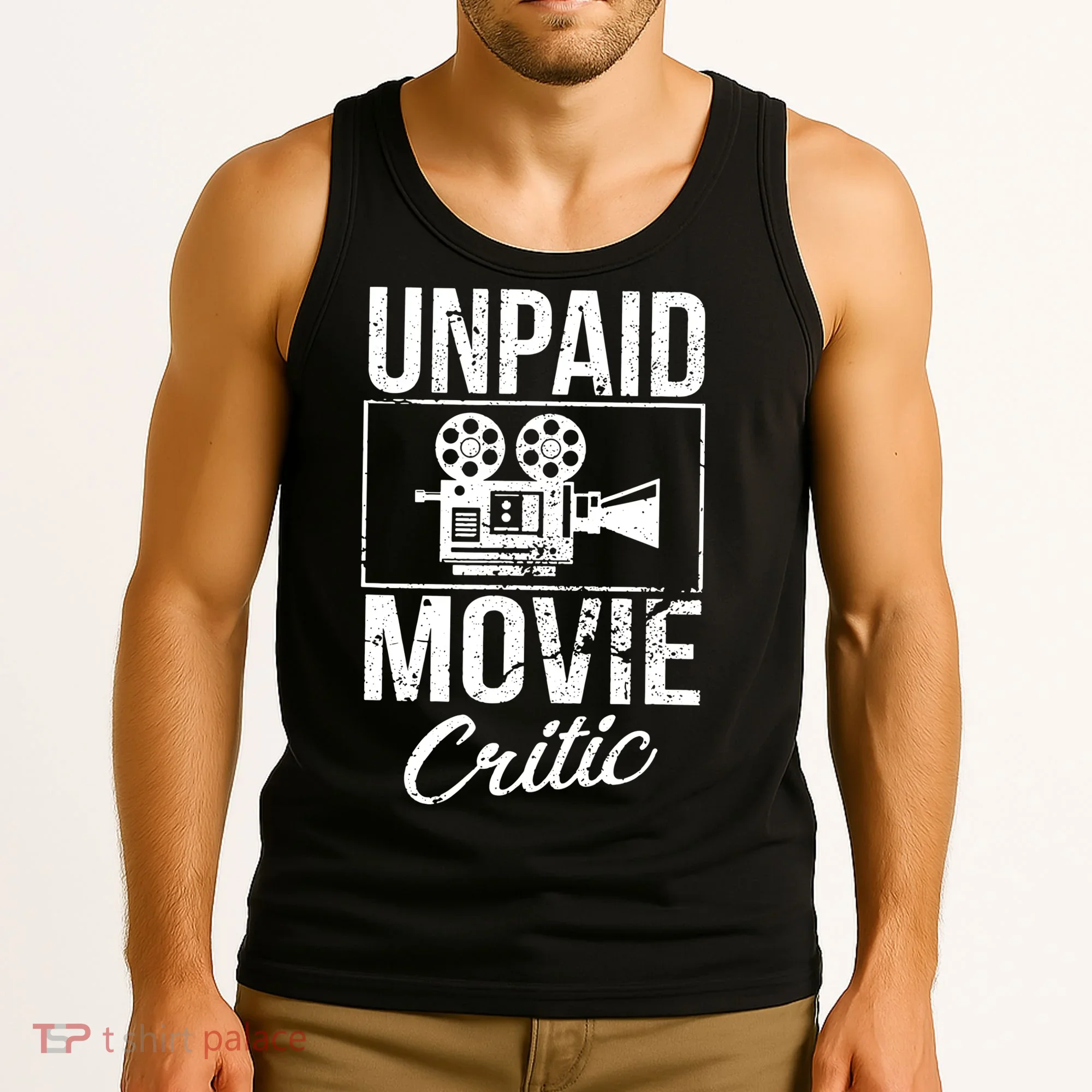 Unpaid Movie Critic Tank Top