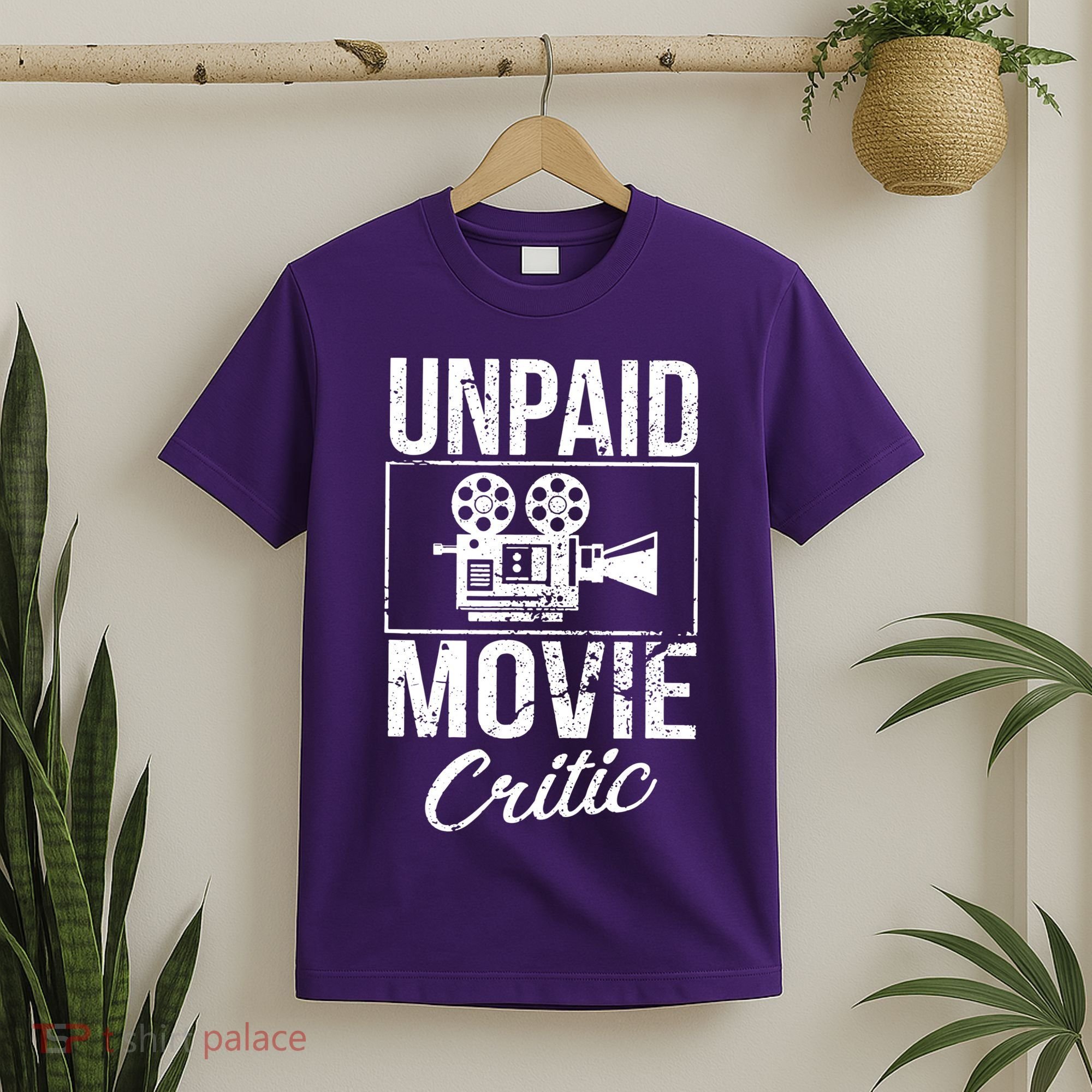 Unpaid Movie Critic T-Shirt