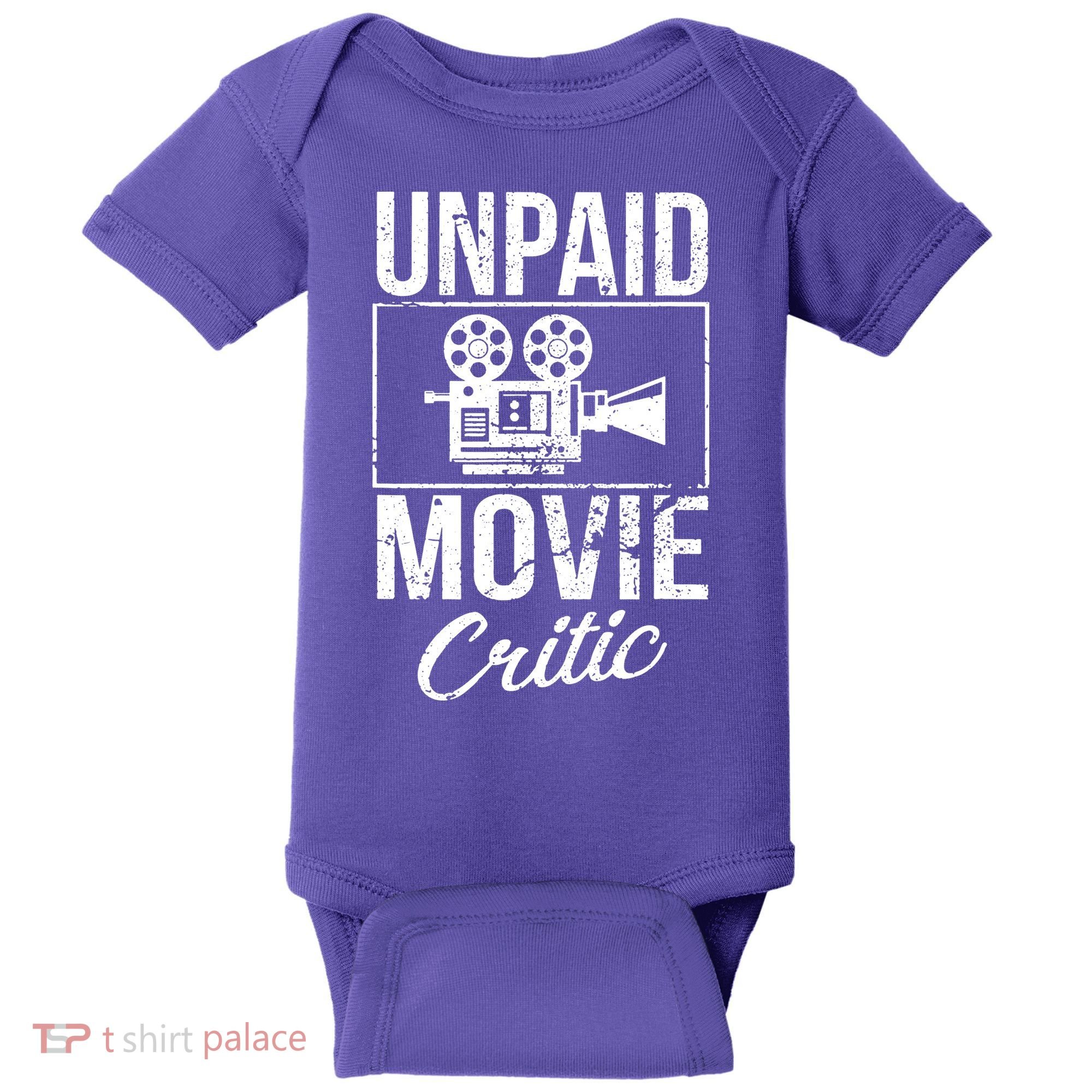 Unpaid Movie Critic Baby Bodysuit