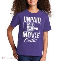 Unpaid Movie Critic Kids T-Shirt thumb 2