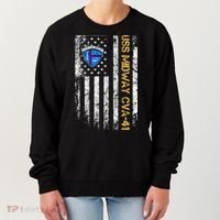 Uss Midway Cvafunny Gift41 Aircraft Carrier Veteran Flag Veterans Day Gift Women's Sweatshirt thumb 0