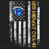 Uss Midway Cvafunny Gift41 Aircraft Carrier Veteran Flag Veterans Day Gift Beanie thumb 2
