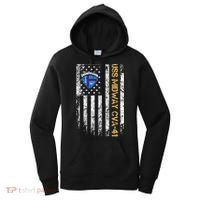 Uss Midway Cvafunny Gift41 Aircraft Carrier Veteran Flag Veterans Day Gift Women's Hoodie thumb 0