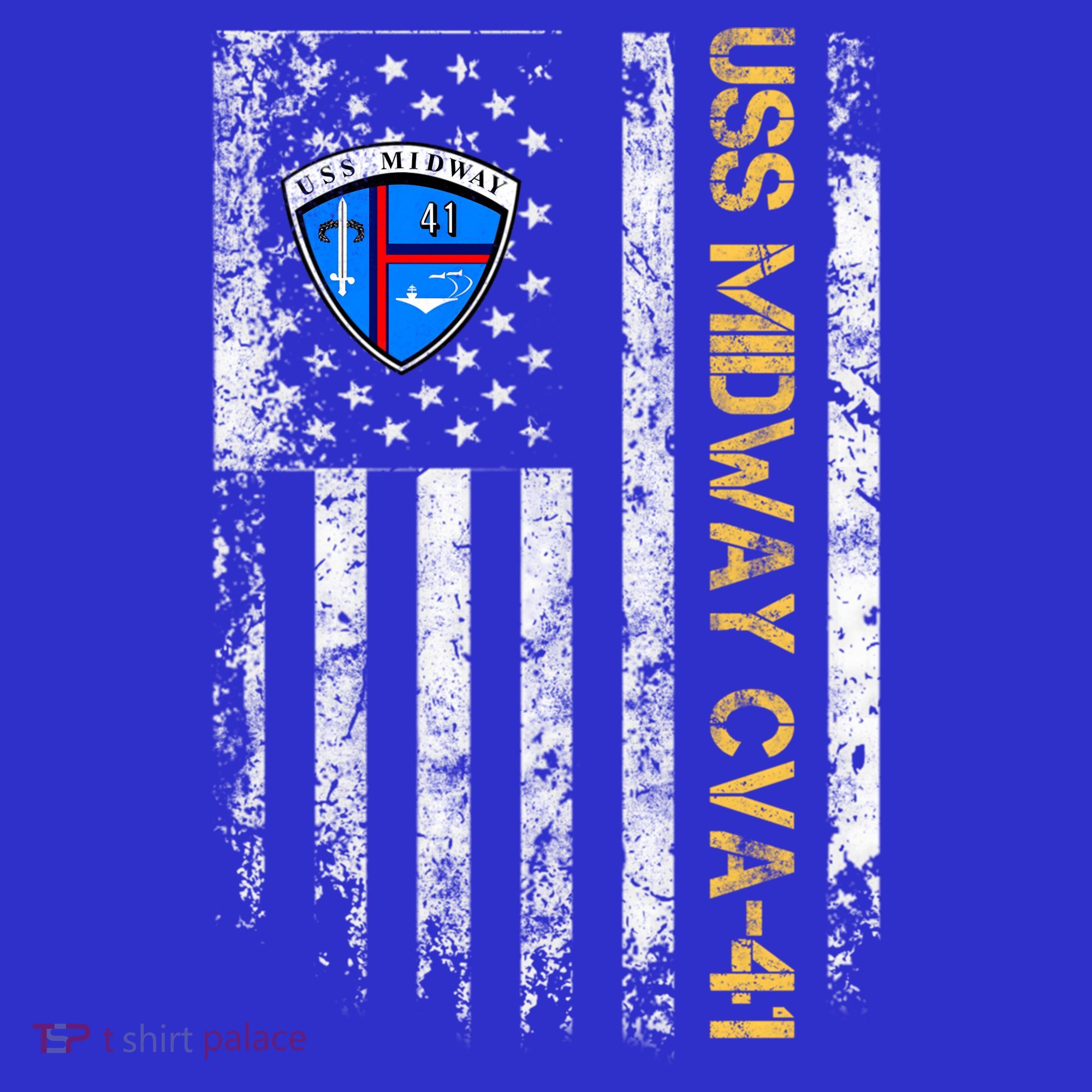 Uss Midway Cvafunny Gift41 Aircraft Carrier Veteran Flag Veterans Day Gift Women's Tank Top