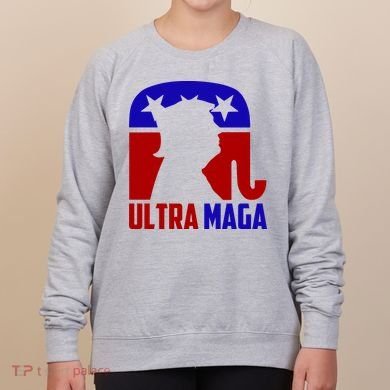 Ultra MAGA Conservative Donald Trump Women's Sweatshirt