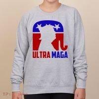 Ultra MAGA Conservative Donald Trump Women's Sweatshirt thumb 0