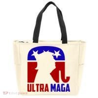 Ultra MAGA Conservative Donald Trump Tote Bag thumb 0