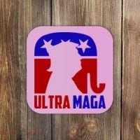 Ultra MAGA Conservative Donald Trump Coaster thumb 0