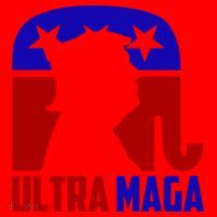 Ultra MAGA Conservative Donald Trump Santa Hat thumb 1
