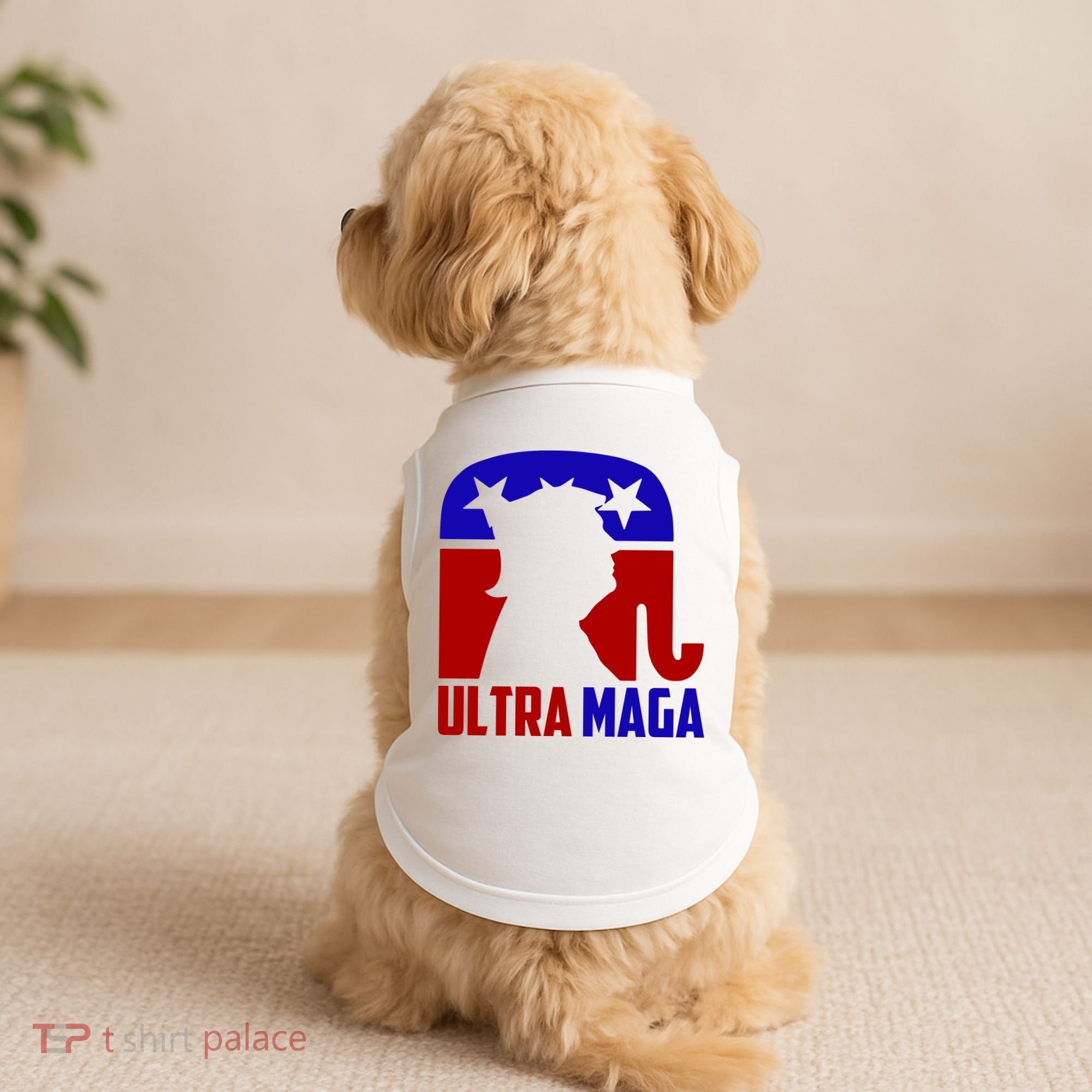 Ultra MAGA Conservative Donald Trump Doggie Tank