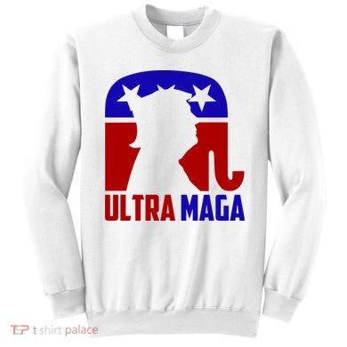 Ultra MAGA Conservative Donald Trump Sweatshirt