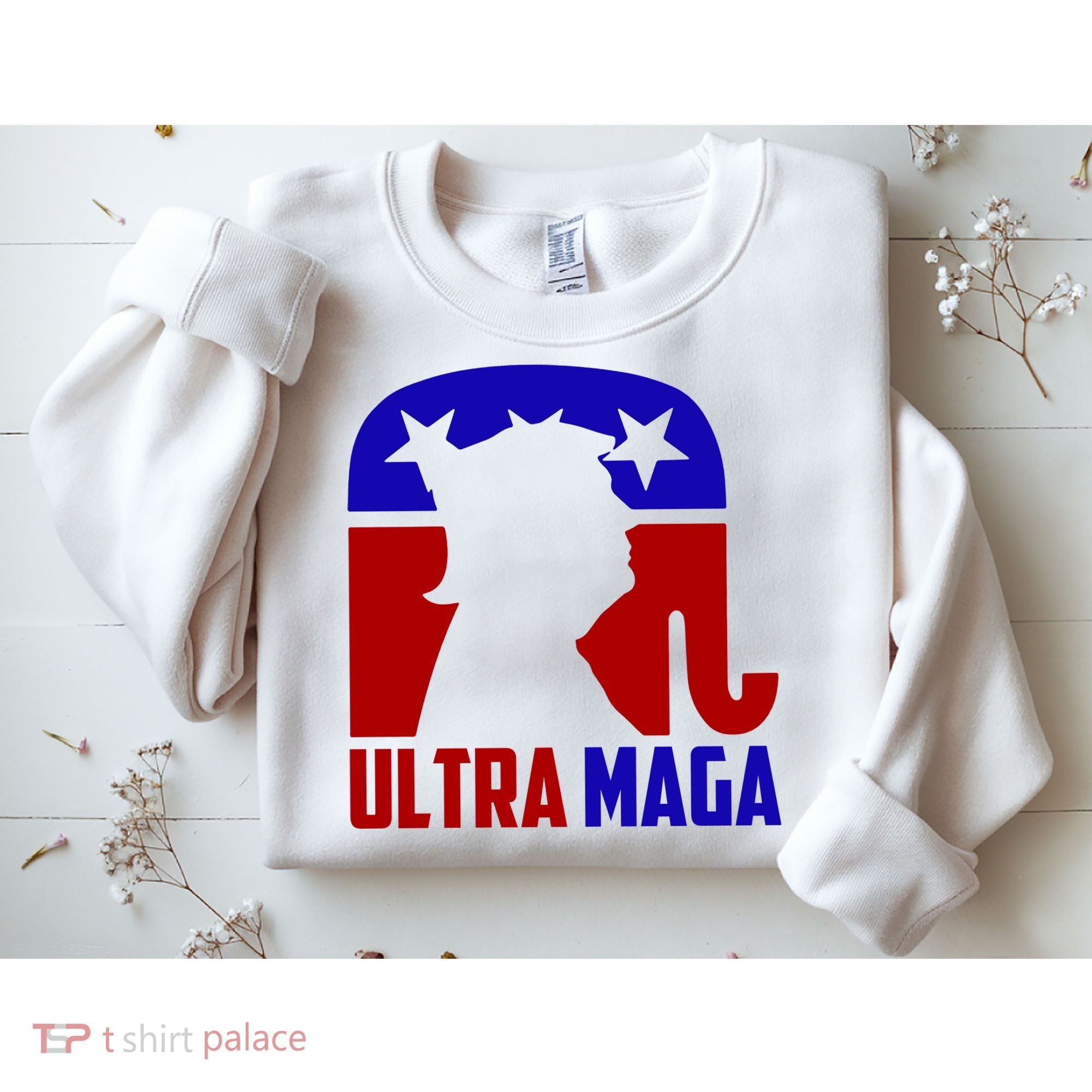 Ultra MAGA Conservative Donald Trump Sweatshirt