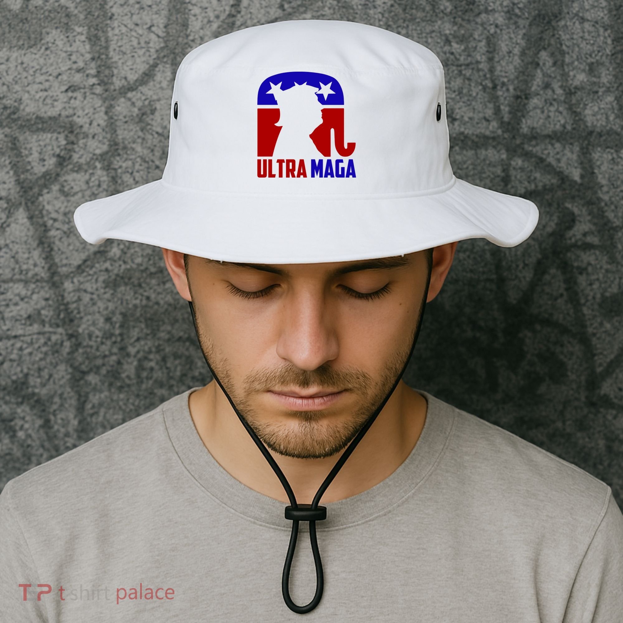 Ultra MAGA Conservative Donald Trump Bucket Hat