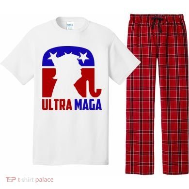 Ultra MAGA Conservative Donald Trump Pajama Set