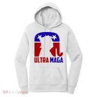 Ultra MAGA Conservative Donald Trump Women's Hoodie thumb 0