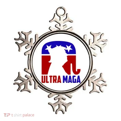 Ultra MAGA Conservative Donald Trump Ornament