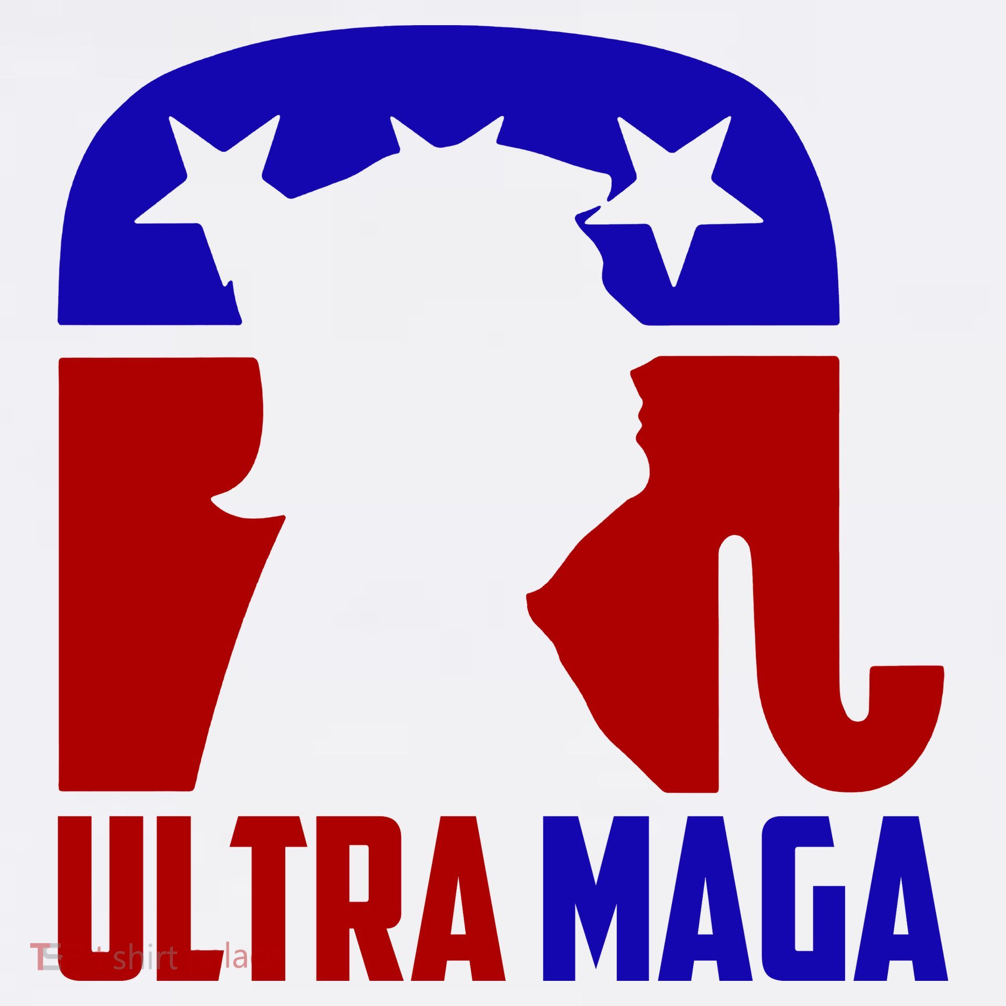 Ultra MAGA Conservative Donald Trump Ornament
