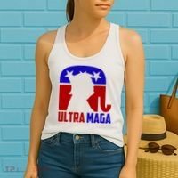 Ultra MAGA Conservative Donald Trump Women's Tank Top thumb 2