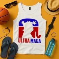 Ultra MAGA Conservative Donald Trump Tank Top thumb 4