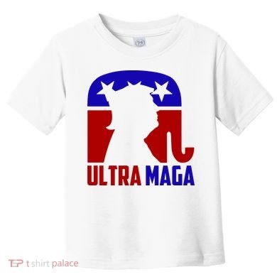 Ultra MAGA Conservative Donald Trump Toddler T-Shirt