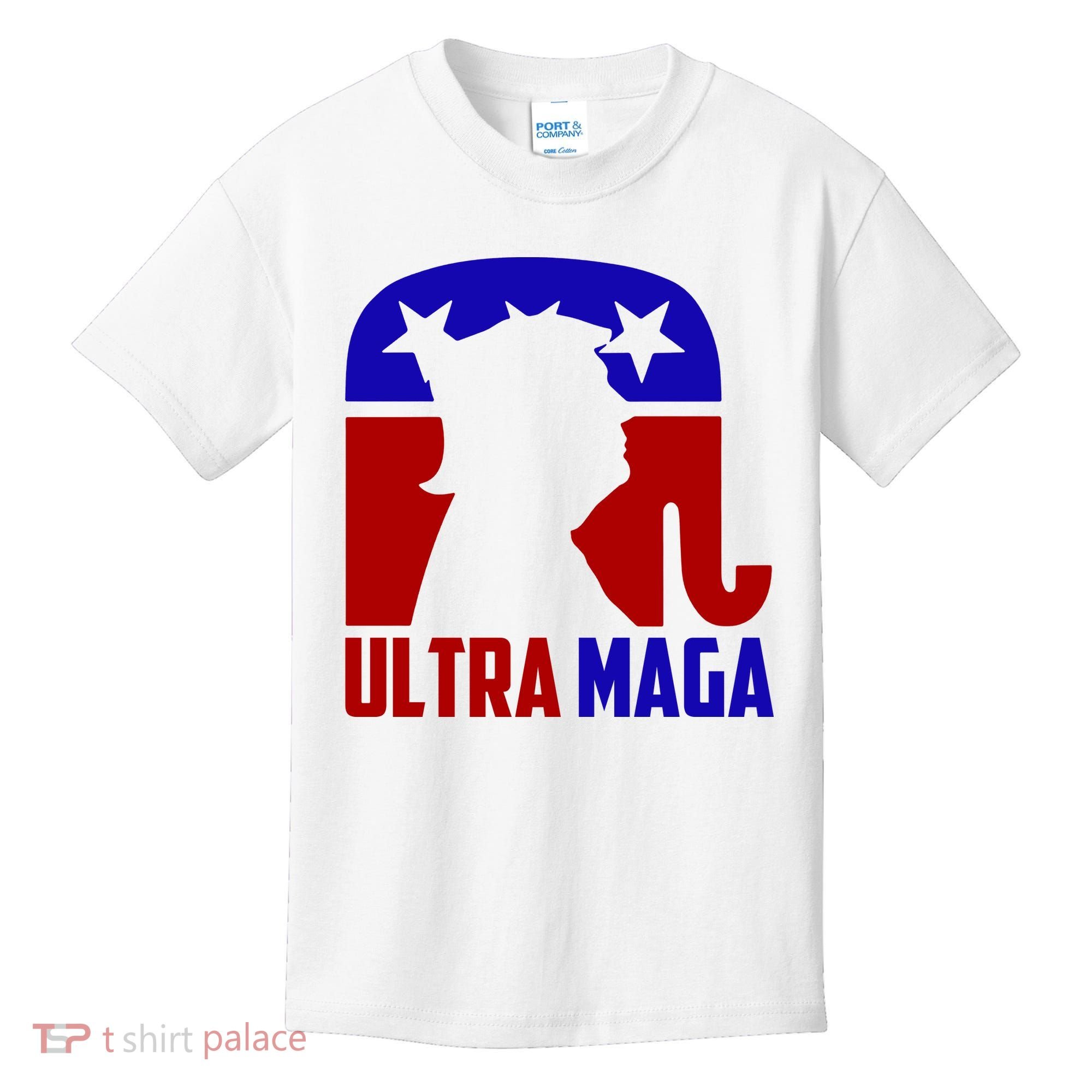 Ultra MAGA Conservative Donald Trump Kids T-Shirt