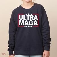 Ultra Maga Donald Trump Women's Sweatshirt thumb 0