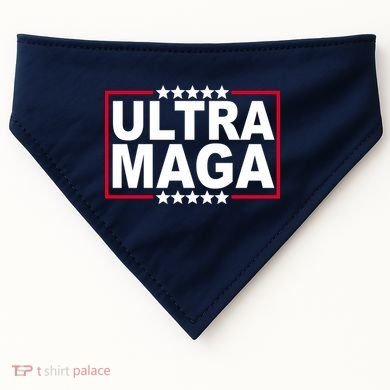 Ultra Maga Donald Trump USA-Made Doggie Bandana