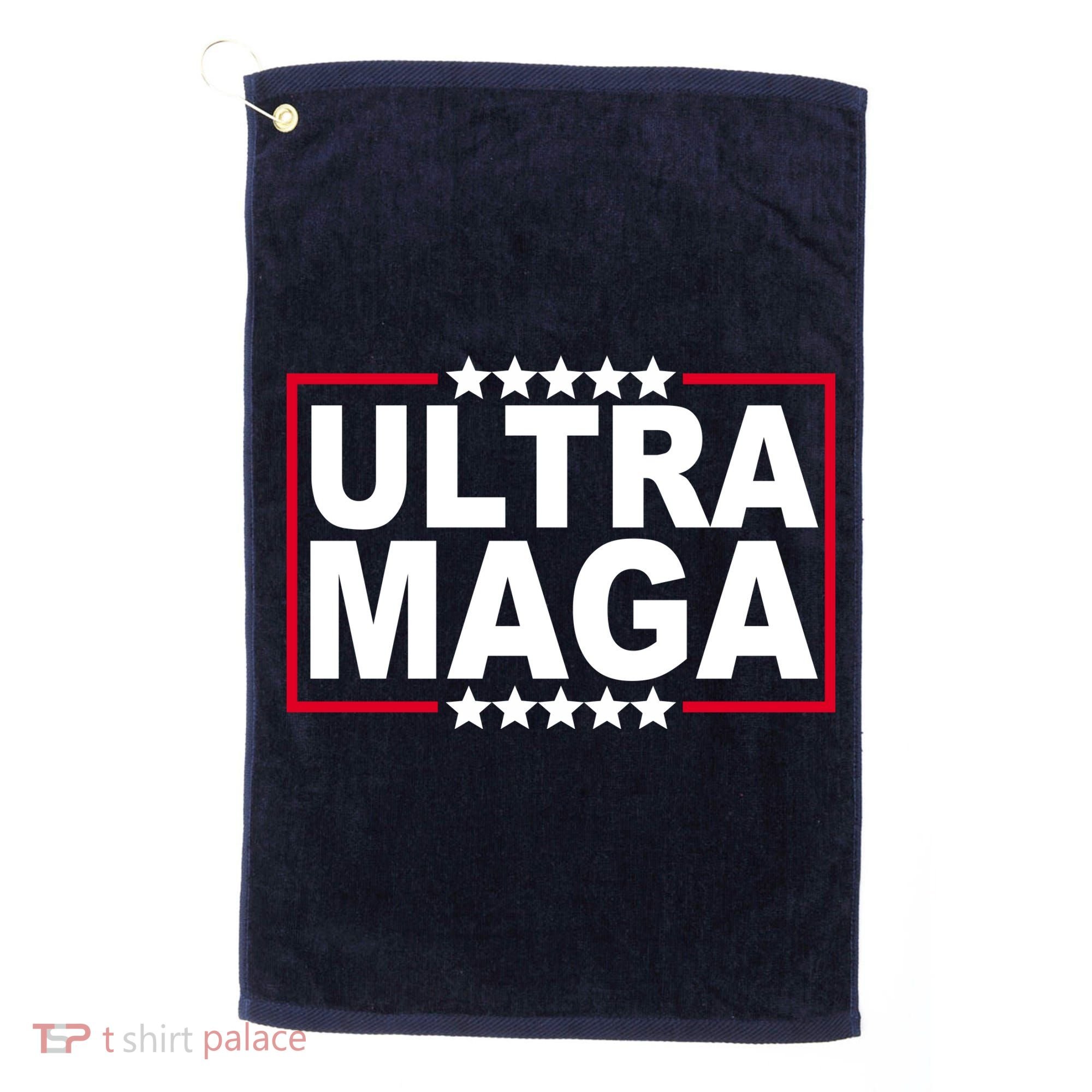 Ultra Maga Donald Trump Golf Towel