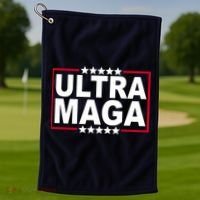 Ultra Maga Donald Trump Golf Towel thumb 1
