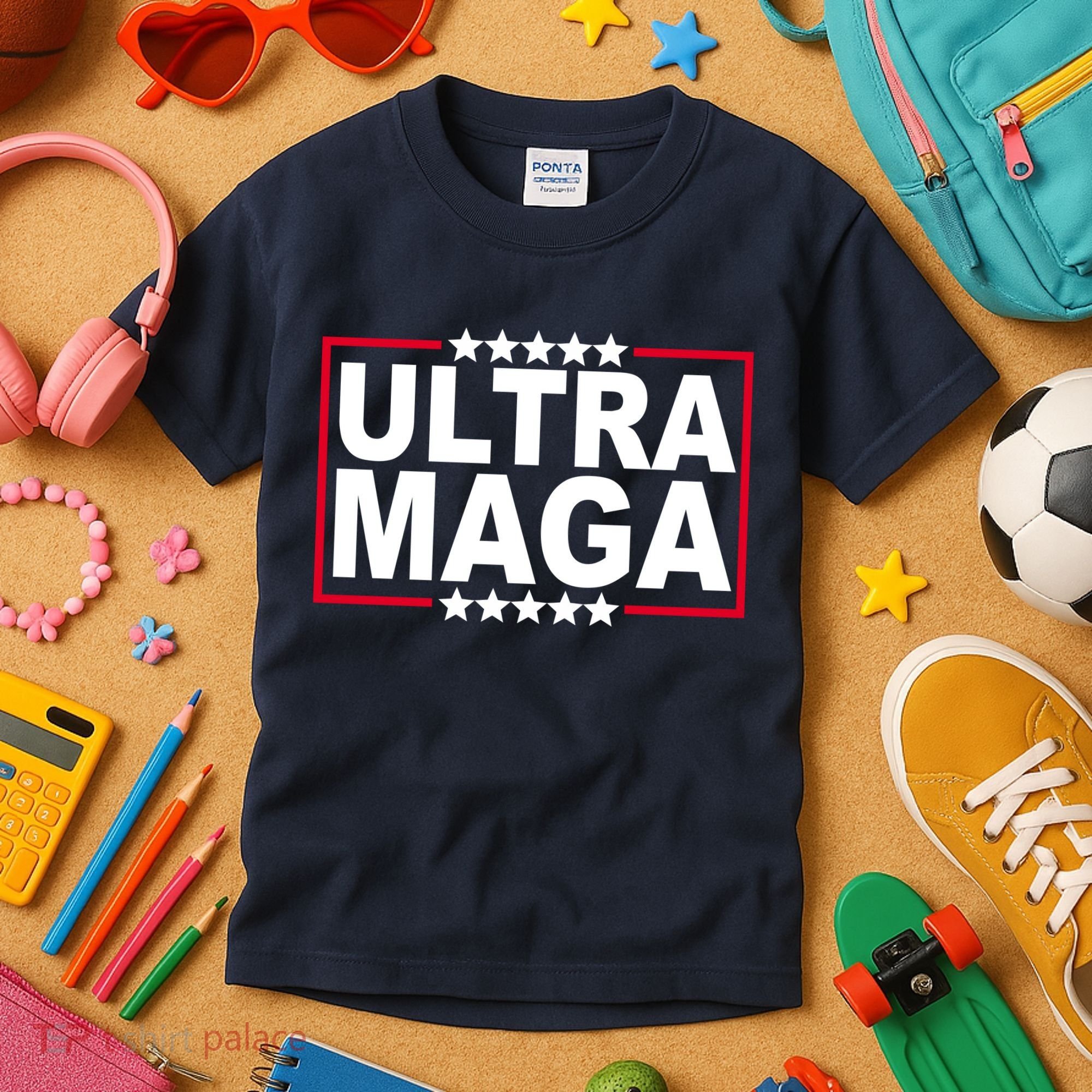 Ultra Maga Donald Trump Kids T-Shirt