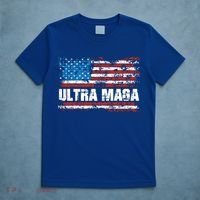 Ultra MAGA Distressed United States Of America USA Flag T-Shirt thumb 5