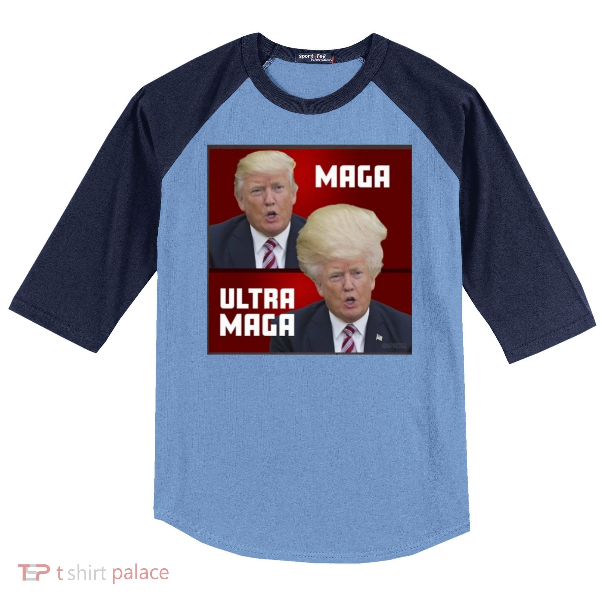 Ultra Maga Donald J Trump Ultra Maga Raglan Baseball Sleeve Shirt