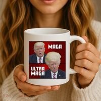 Ultra Maga Donald J Trump Ultra Maga Coffee Mug thumb 3