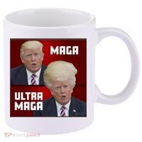 Ultra Maga Donald J Trump Ultra Maga 11oz C Handle Ceramic Mug thumb 0