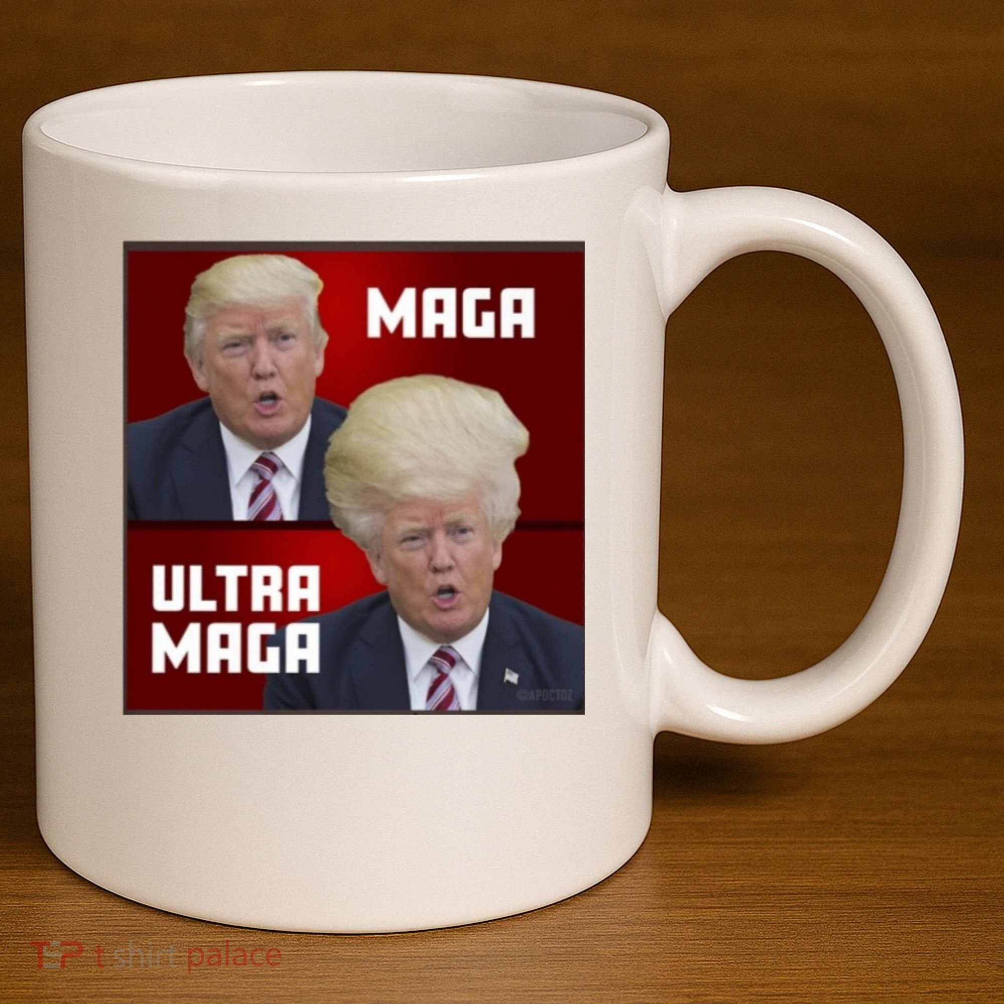 Ultra Maga Donald J Trump Ultra Maga 11oz C Handle Ceramic Mug
