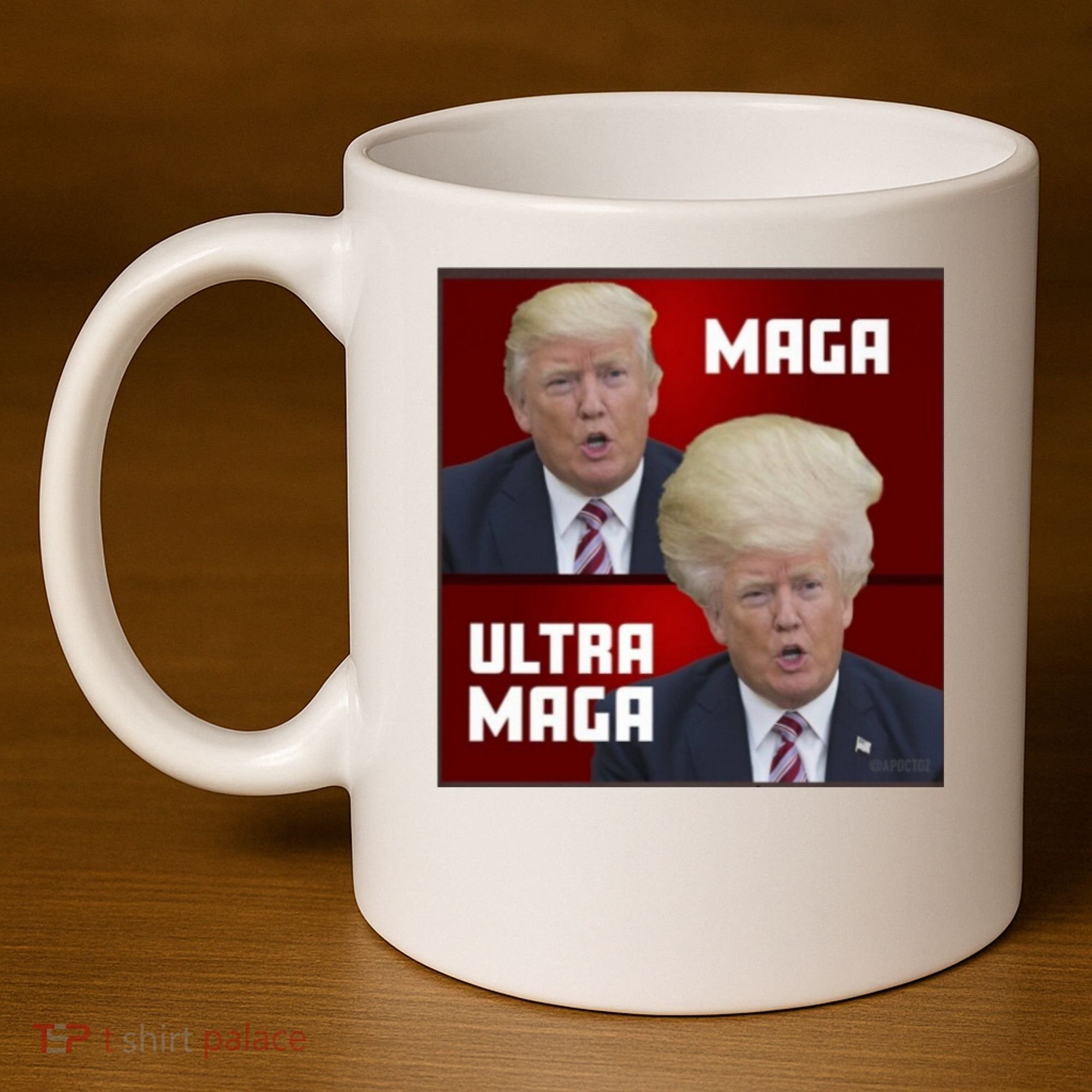 Ultra Maga Donald J Trump Ultra Maga 11oz C Handle Ceramic Mug