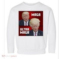 Ultra Maga Donald J Trump Ultra Maga Toddler Sweatshirt thumb 0