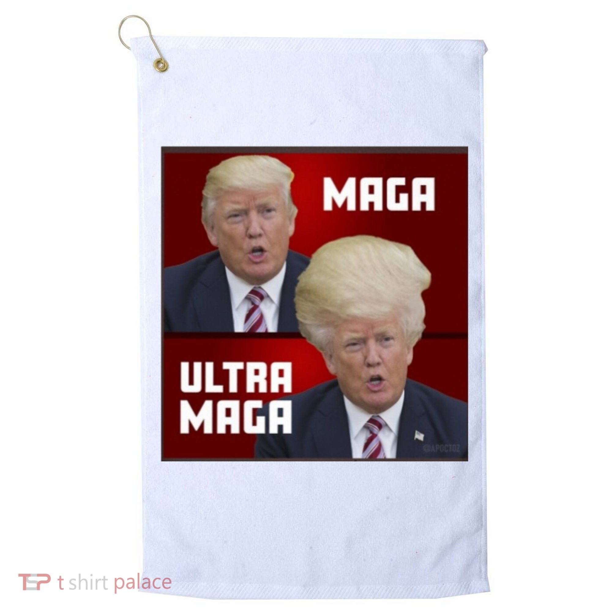 Ultra Maga Donald J Trump Ultra Maga Golf Towel