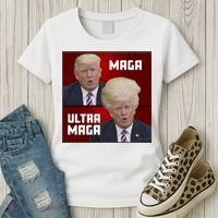 Ultra Maga Donald J Trump Ultra Maga Women's T-Shirt thumb 3