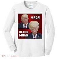 Ultra Maga Donald J Trump Ultra Maga Kids Long Sleeve Shirt thumb 0